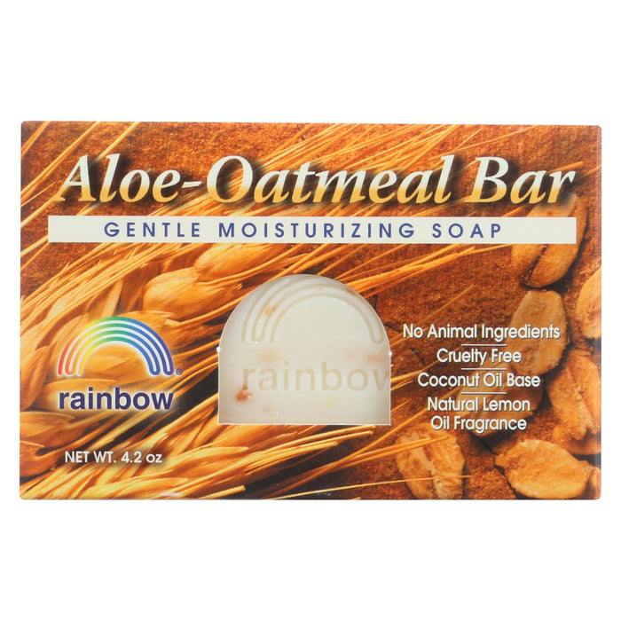 Rainbow Research Bar Soap Aloe Oatmeal -4 Oz
