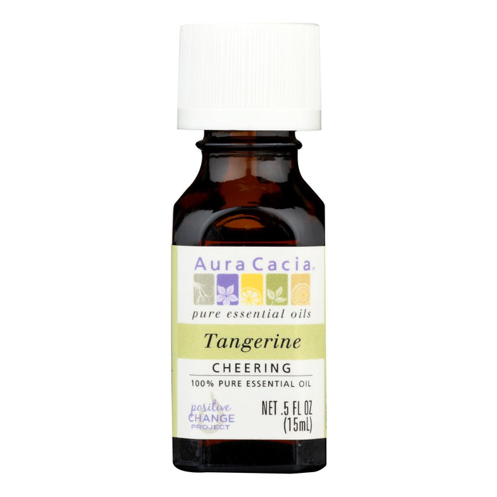 Aura Cacia - Pure Essential Oil Tangerine - 0.5 Fl Oz.