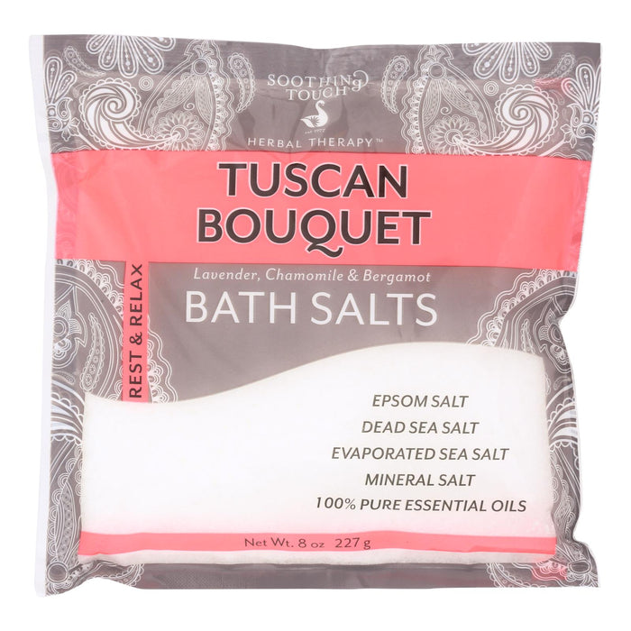 Soothing Touch Bath Salts - Tuscan Bouquet - Case Of 6 - 8 Oz.