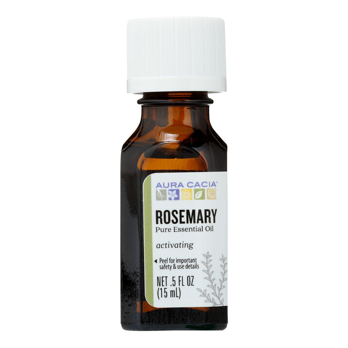 Aura Cacia - Pure Essential Oil Rosemary - 0.5 Fl Oz.