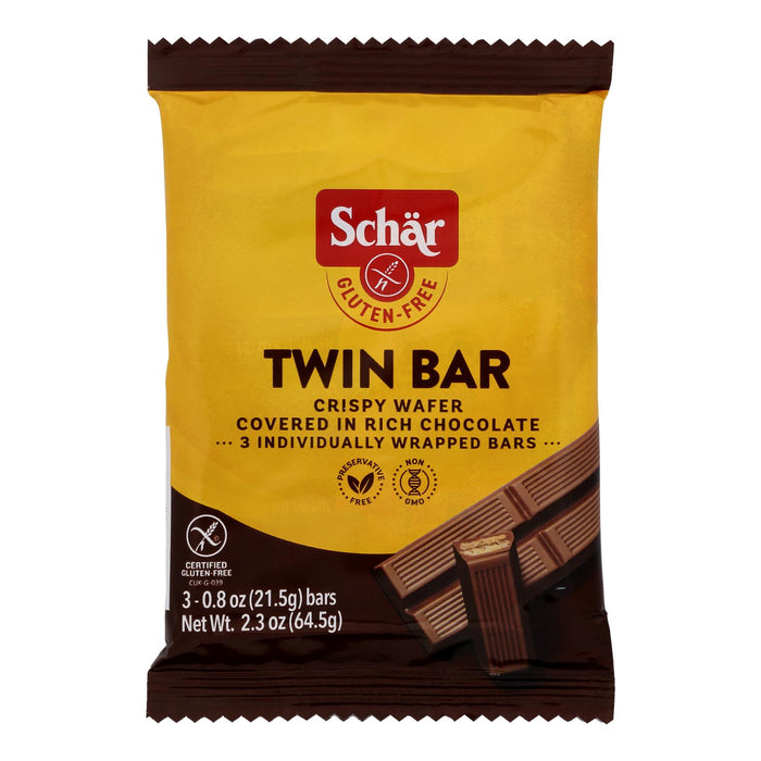 Schar - Bars Twin Bars Gl - Case Of 14 - 2.3 Oz .