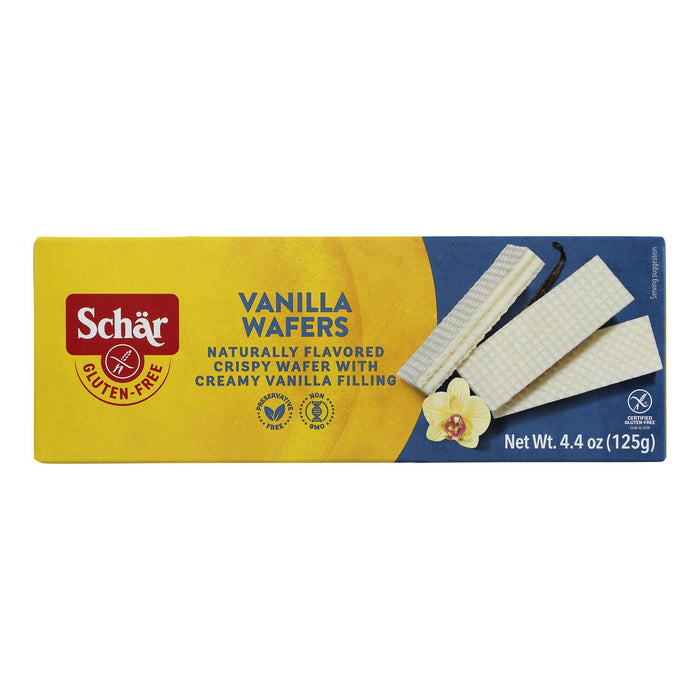 Schar Vanilla Wafers Gluten Free - Case Of 12 - 4.4 Oz