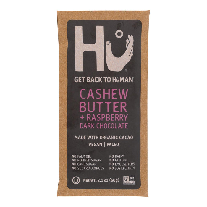 Hu - Dark Chocolate Bar Cashew Butter Ras - Case Of 12-2.1 Oz.