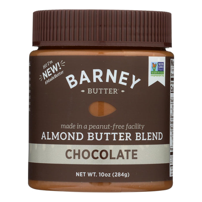Barney Butter Chocolate Almond Butter Blend  - Case Of 6 -10 Oz