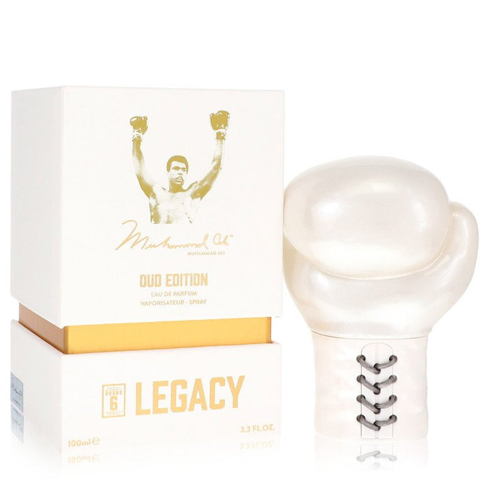 Muhammad Ali- Legacy Round 6 by Muhammad Ali Eau De Parfum Spray (Oud Edition) 3.3 oz for Men