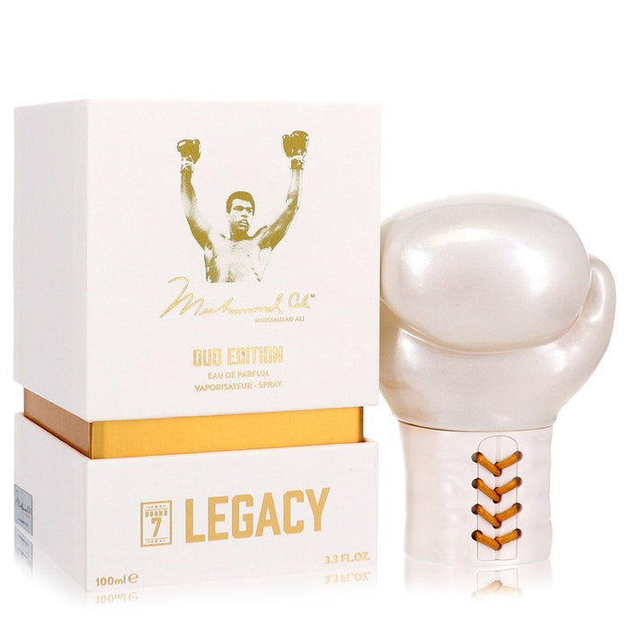 Muhammad Ali- Legacy Round 7 by Muhammad Ali Eau De Parfum Spray (Oud Edition) 3.3 oz for Men