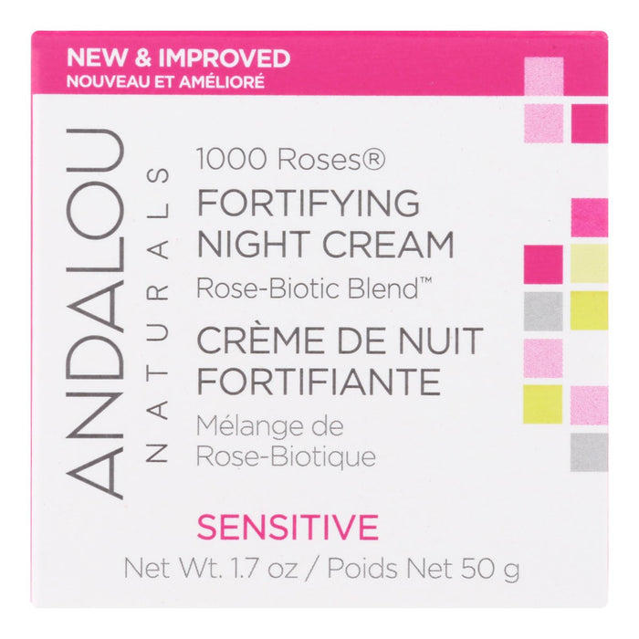 Andalou Naturals -Face Cream Night Fortifying - 1 Each-1.7 Ounces