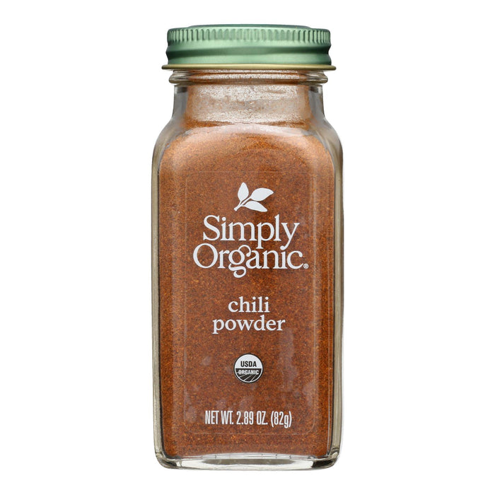 Simply Organic -Chili Powder Organic - Case Of 6 - 2.89 Ounces
