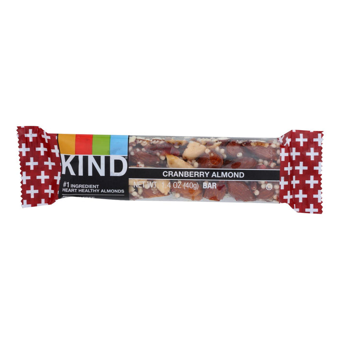 Kind -Bar Cranberry And Almond - Case Of 12 - 1.4 Ounces