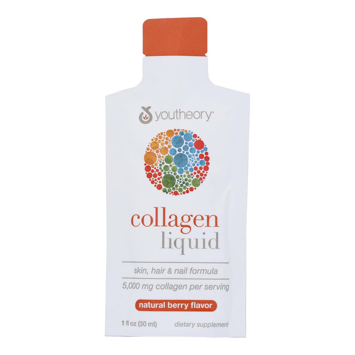 Youtheory -Liquid Collagen Berry - Case Of 12-1 Fluid Ounces