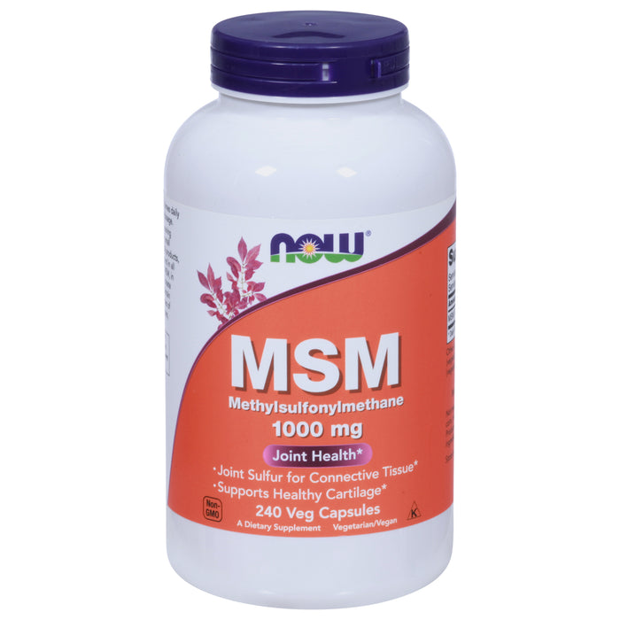 Now Foods -Methylsulfonylmethane 1000 Milligrams - 1 Each-240 Vegetarian Capsules