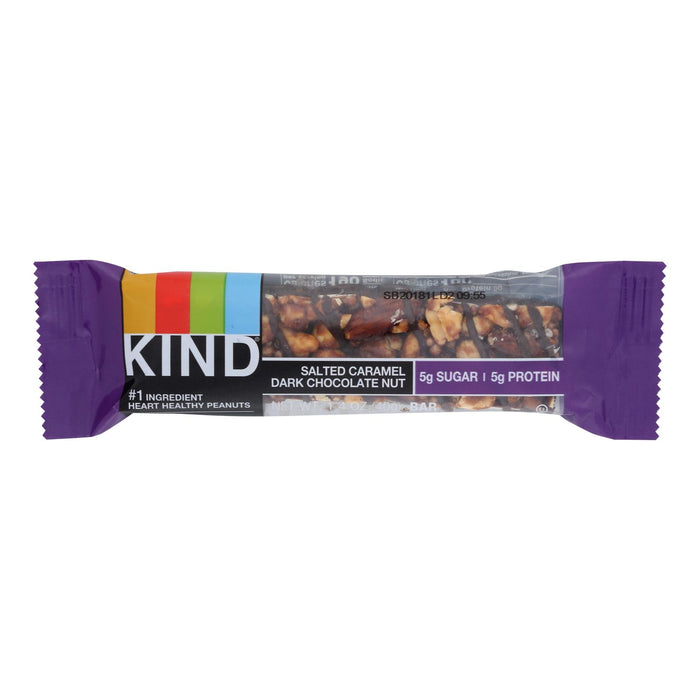 Kind -Bar Salted Caramel Dark Chocolate Nut - Case Of 12 - 1.4 Ounces