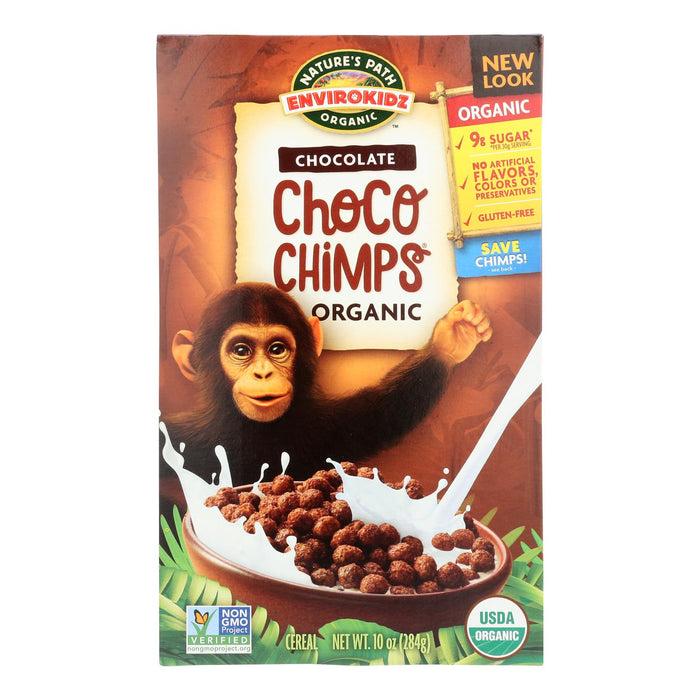 Envirokidz - Organic Cereal - Choco Chimps - Case Of 12 - 10 Oz