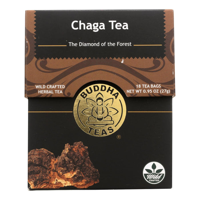 Buddha Teas - Tea Chaga - Case Of 6-18 Bag.