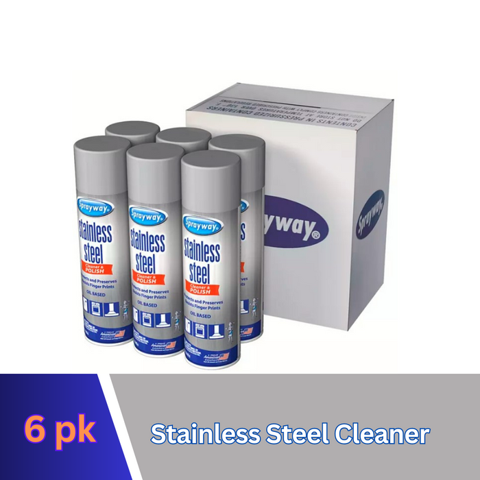 Sprayway Stainless Steel Cleaner and Polisher (15 oz., 6 pk.)
