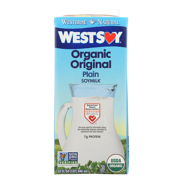 Westsoy Soy Milk - Original - Case Of 12 - 32 Fl Oz