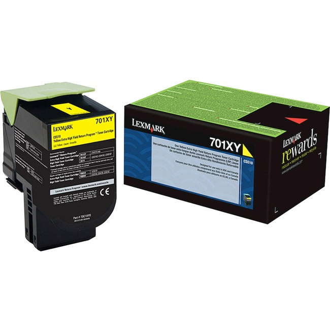 Lexmark Unison 701XY Toner Cartridge.