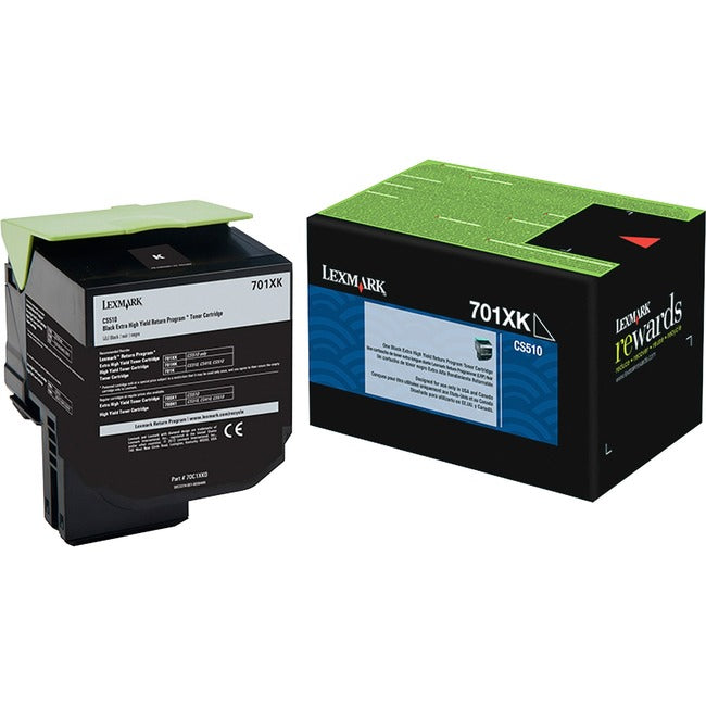 Lexmark Unison 701XK Toner Cartridge.