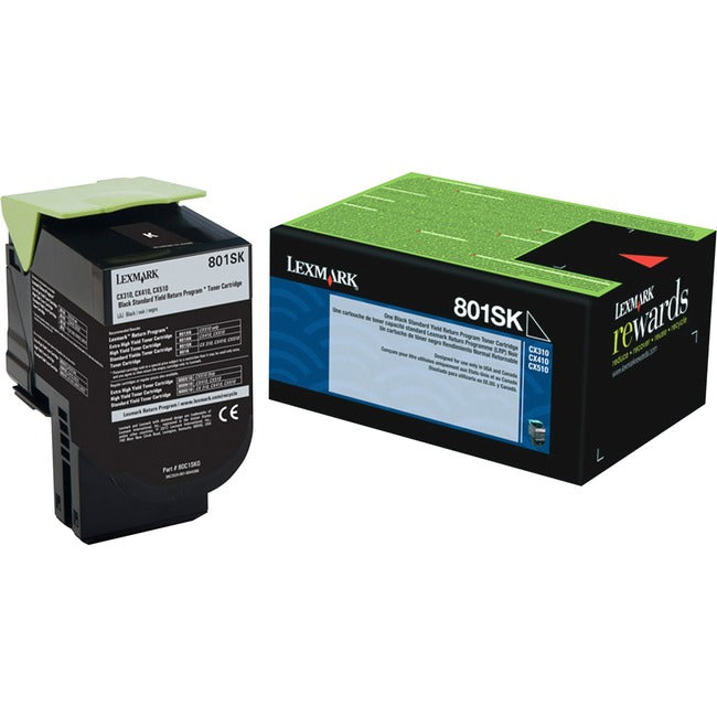 Lexmark Unison 801SK Toner Cartridge.