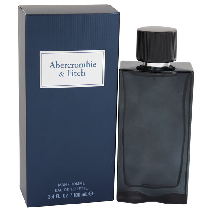 First Instinct Blue by Abercrombie & Fitch Eau De Toilette Spray 3.4 oz for Men.