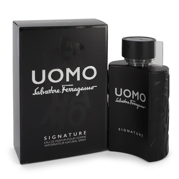 Salvatore Ferragamo Uomo Signature by Salvatore Ferragamo Eau De Parfum Spray 3.4 oz for Men.