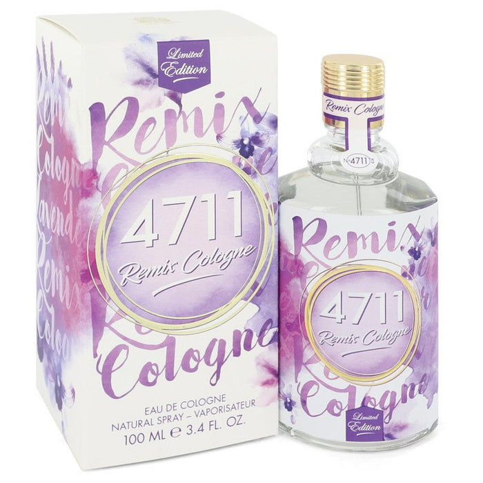 4711 Remix Lavender by 4711 Eau De Cologne Spray for Men.