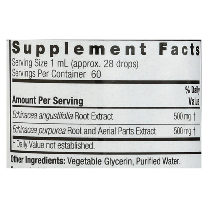 Nature's Answer - Echinacea Alcohol Free - 2 Fl Oz.