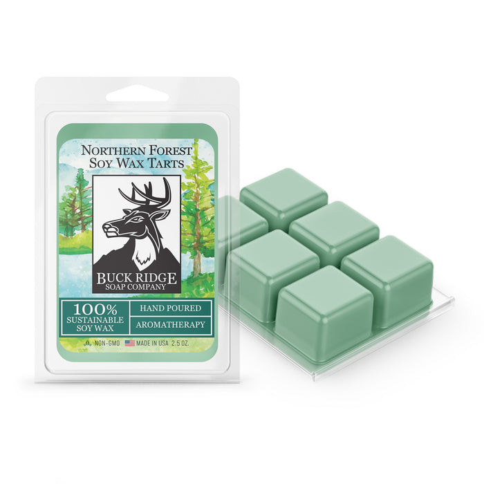 Pine Forest Scented Wax Melt Tarts.