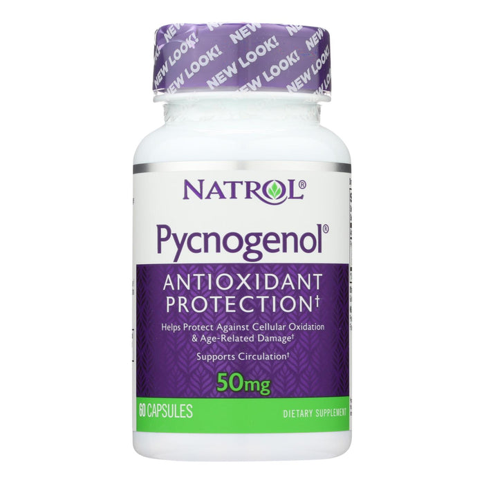 Natrol Pycnogenol - 50 Mg - 60 Capsules.