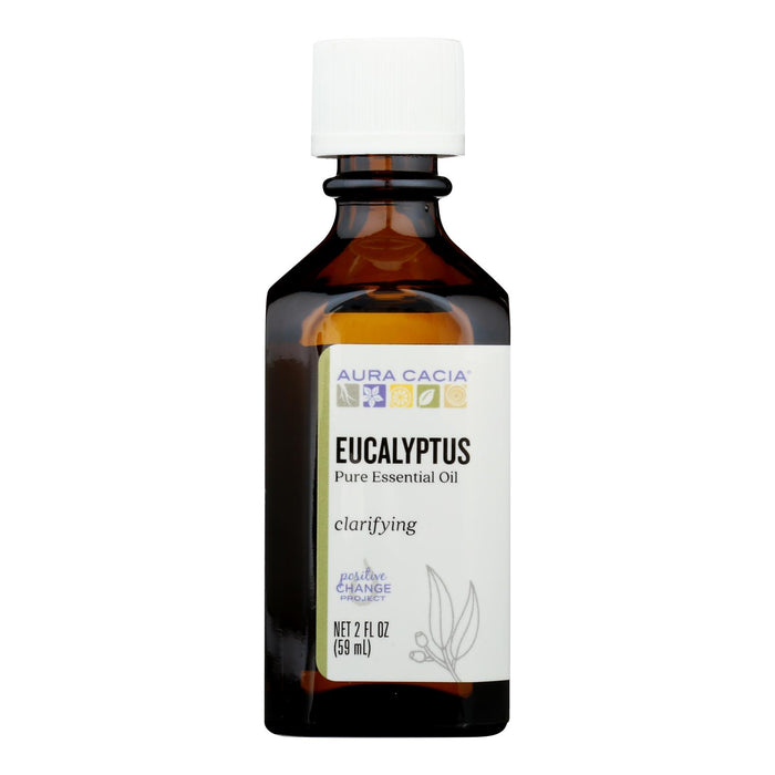 Aura Cacia - Essential Oil Eucalyptus Pure - 2 Fl Oz.