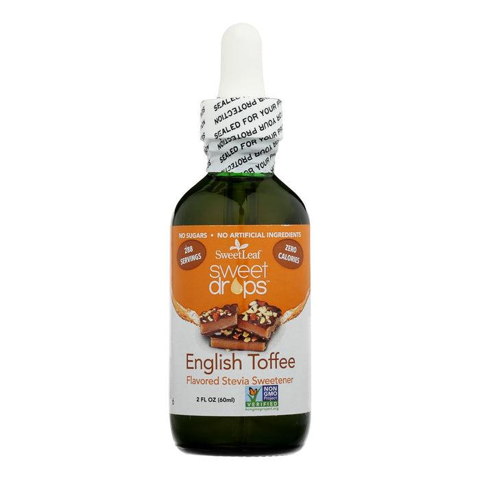 Sweet Leaf Sweet Drops Sweetener English Toffee - 2 Fl Oz.