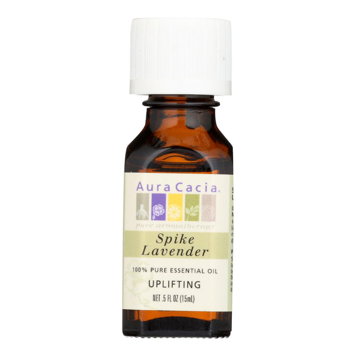Aura Cacia - Pure Essential Oil Spike Lavender - 0.5 Fl Oz.