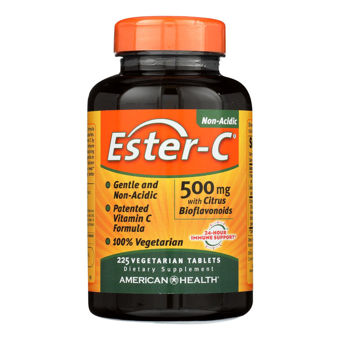 American Health - Ester-c With Citrus Bioflavonoids - 500 Mg - 225 Vegetarian Tablets.