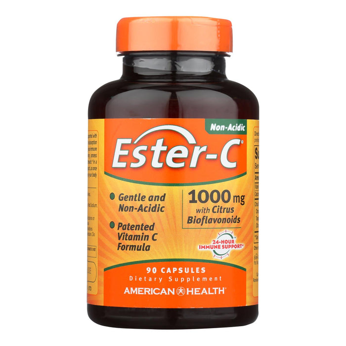 American Health - Ester-c With Citrus Bioflavonoids - 1000 Mg - 90 Capsules.