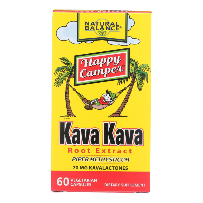 Natural Balance Kava Kava Root Extract - 60 Vegetarian Capsules.