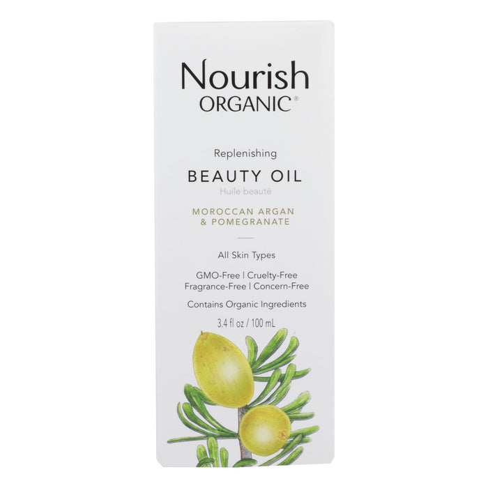 Nourish Organic Argan Oil - Replenishing Multi Purpose - 3.4 Oz..