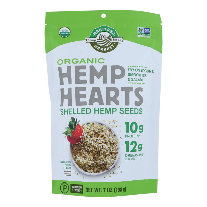 Manitoba Harvest Organic Hemp Hearts - Shelled - 7 Oz.