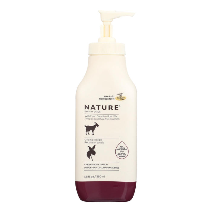 Nature By Canus Lotion - Goats Milk - Nature - Original Formula - 11.8 Oz.