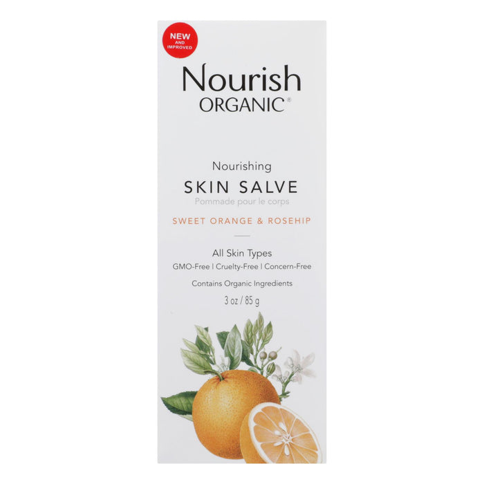 Nourish Organic Skin Solve - Organic - Sweet Orange And Rosehip - 3oz.