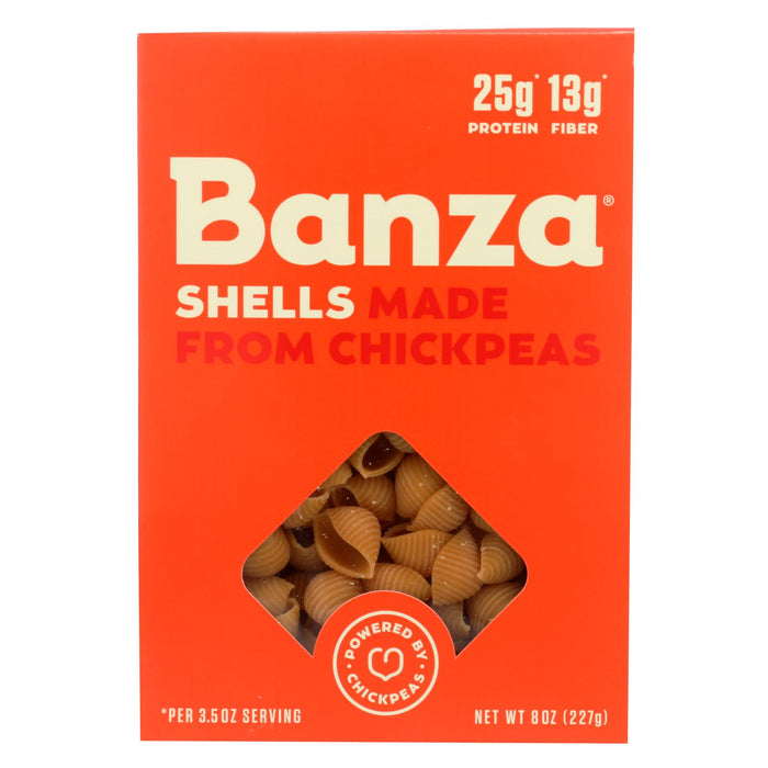 Banza - Pasta Chickpea Shells -Case Of 6 - 8 Oz.