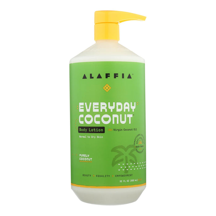 Alaffia - Everyday Lotion - Hydrating Coconut - 32 Fl Oz