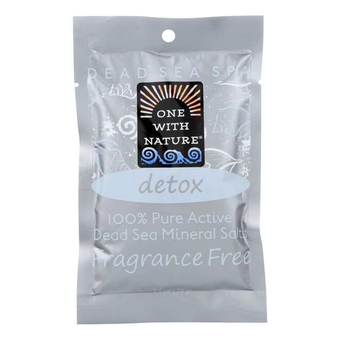 One With Nature Dead Sea Mineral - Salt Bath - Case Of 6 - 2.5 Oz