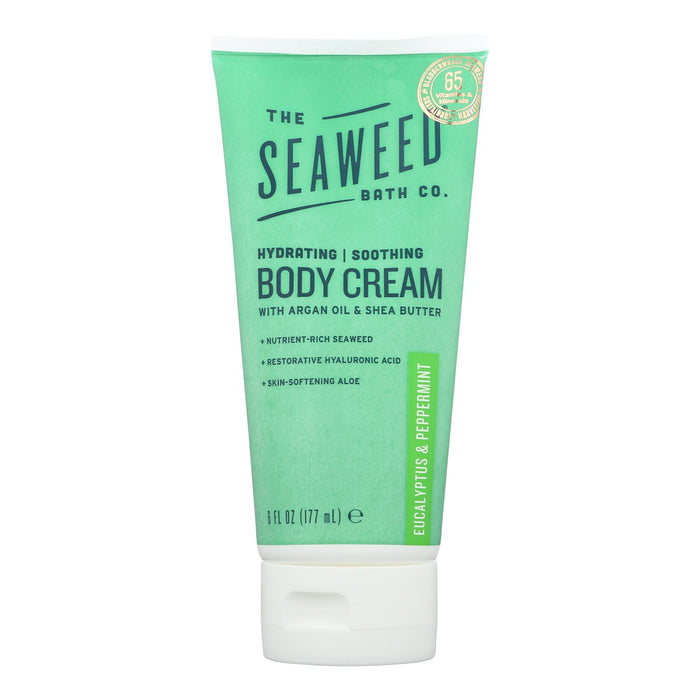 The Seaweed Bath Co Body Cream - Eucalyptus - Peppermint - 6 Oz.