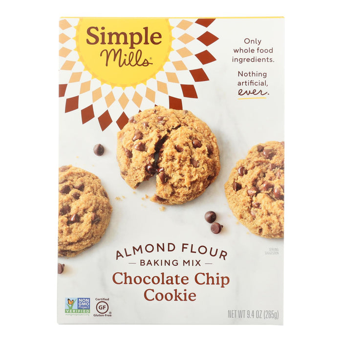 Simple Mills Almond Flour Chocolate Chip Cookie Mix - Case Of 6 - 8.4 Oz