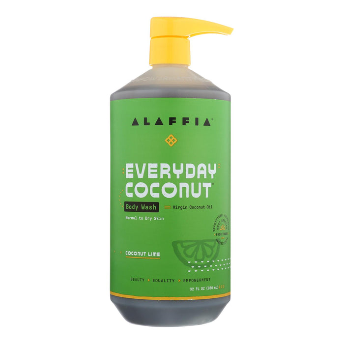 Alaffia - Everyday Body Wash - Coconut Lime - 32 Fl Oz