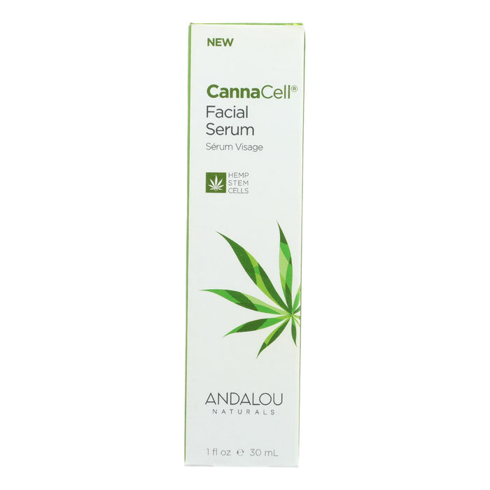 Andalou Naturals - Cannacell Facial Serum - 1 Fl Oz