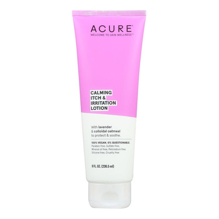 Acure - Lotion - Calming Itch And Irritation Lotion - Lavendar And Oatmeal - 8 Fl Oz