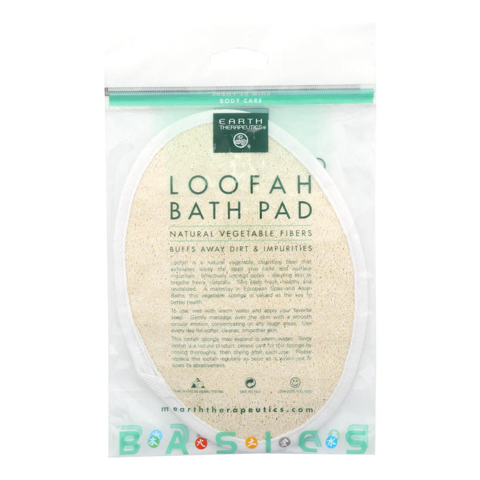 Earth Therapeutics Loofah Bath Pad -1 Pad
