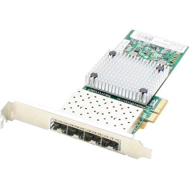 AddOn 1Gbs Quad Open SFP Port Network Interface Card.