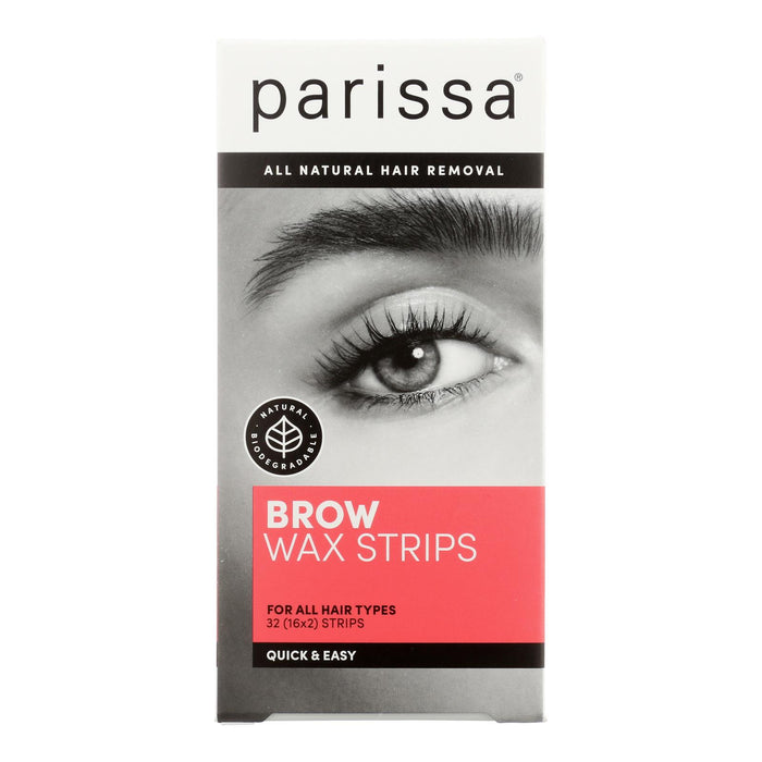 Parissa - Wax Strips Qk/easy Brow - 1 Each 1-32 Ct.